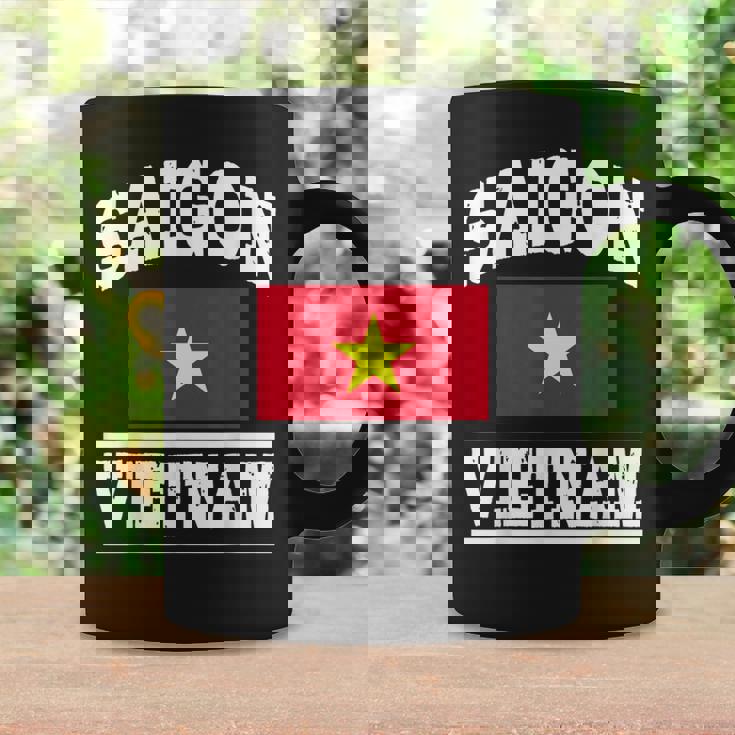 サイゴン ベトナム ホーチミン市 お土産 ベトナム国旗 コーヒーマグ ギフトのアイデア