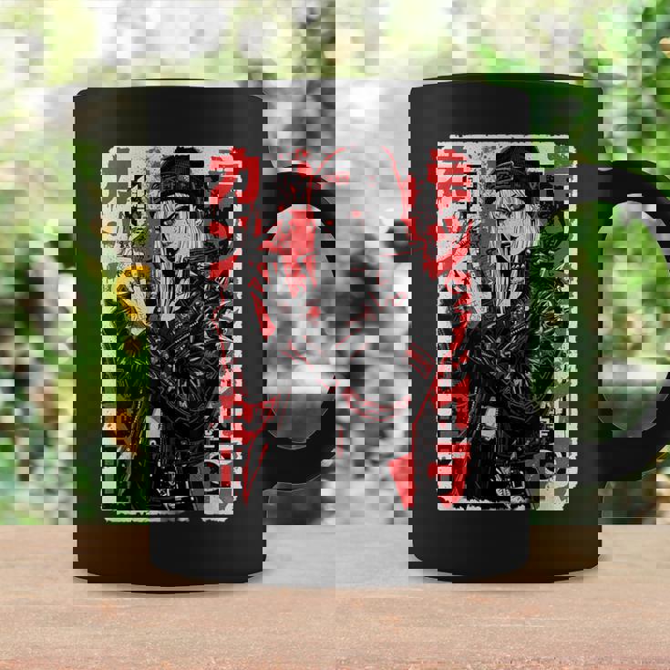 サイバーパンク パンクガール 日本のストリートウェア コーヒーマグ ギフトのアイデア