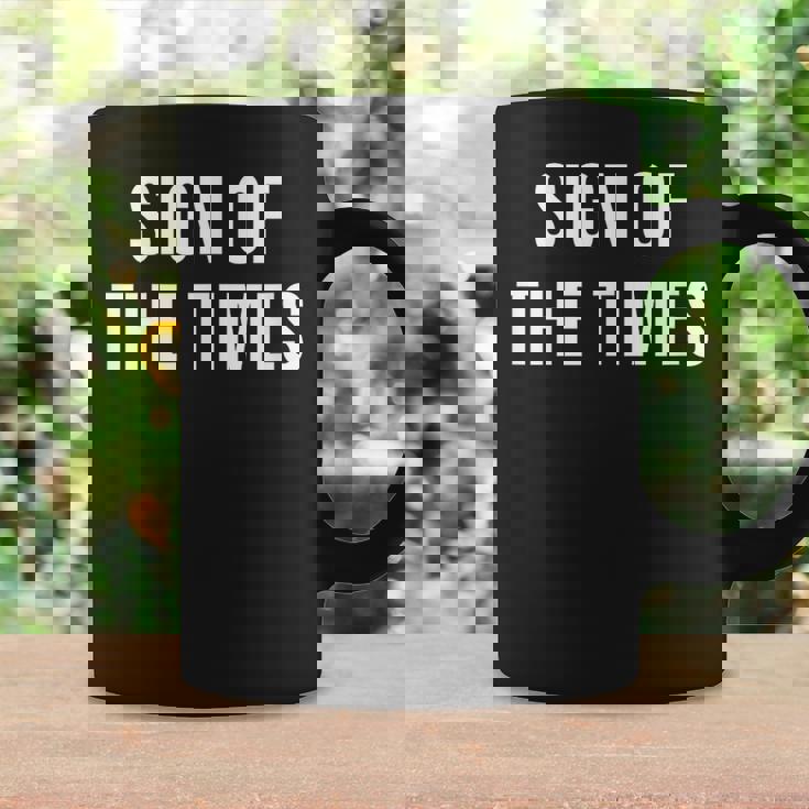 サイン・オブ・ザ・タイムズ コーヒーマグ ギフトのアイデア