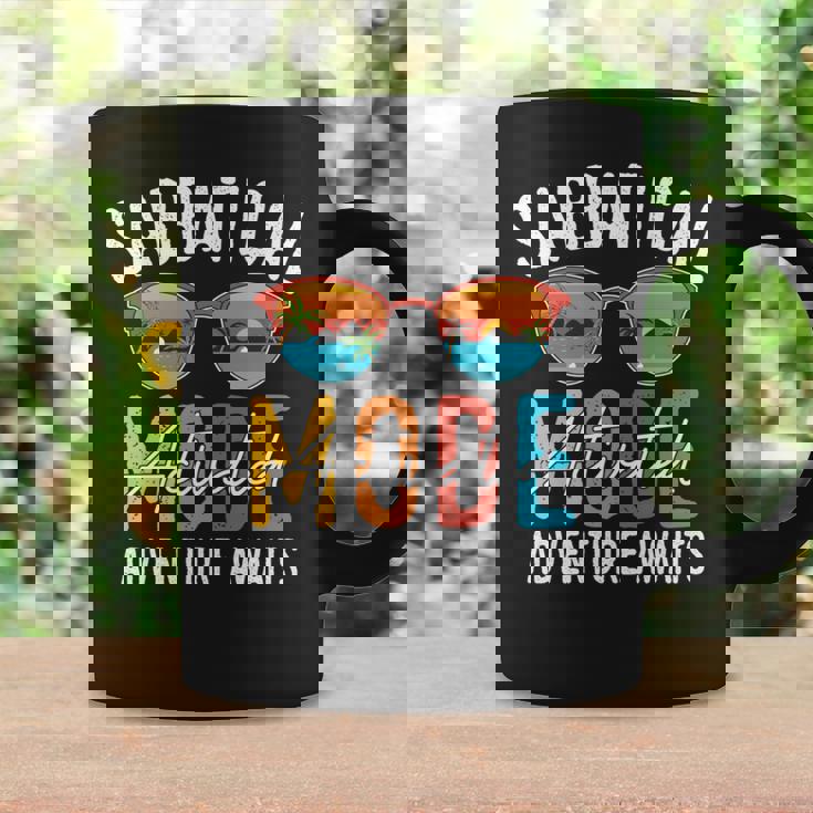 サバティカルモード 有効 ギャップ 年間 休暇 サバティカル 長袖tシャツ コーヒーマグ ギフトのアイデア