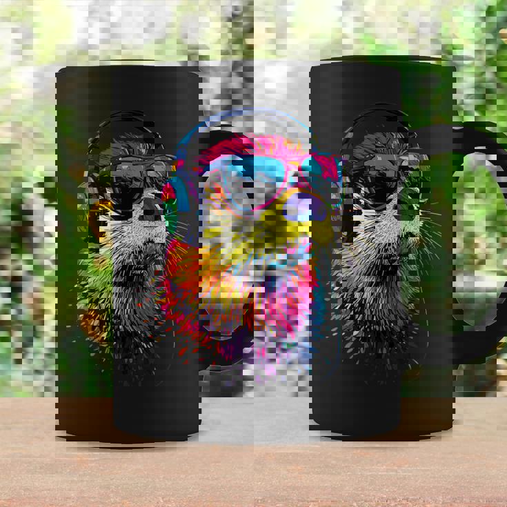 サングラスをかけたラッコ ラッコ大好き テンテン かわいい カワウソ コーヒーマグ ギフトのアイデア