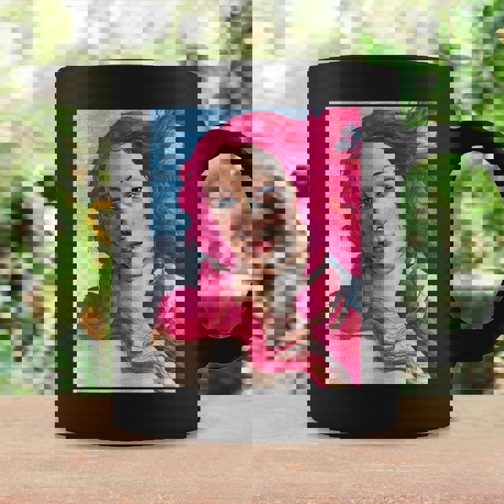 サンドロ・ボッティチェリ作 ピンクの髪の金星 コーヒーマグ ギフトのアイデア