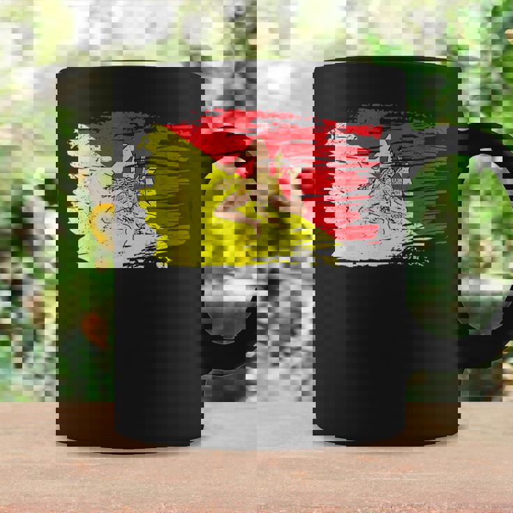 シチリア国旗 シチリア州パレルモ イタリア コーヒーマグ ギフトのアイデア