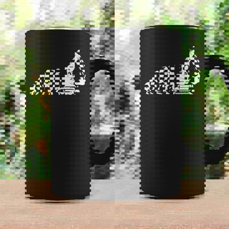 ショベルドライバー進化重機オペレーター コーヒーマグ ギフトのアイデア