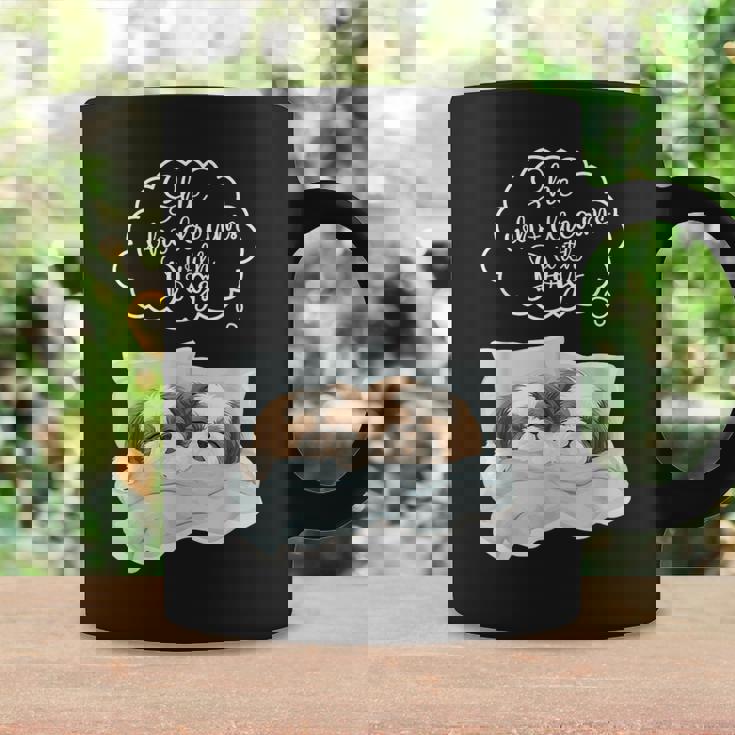 シーズー 犬 ナイトガウン パジャマ コーヒーマグ ギフトのアイデア