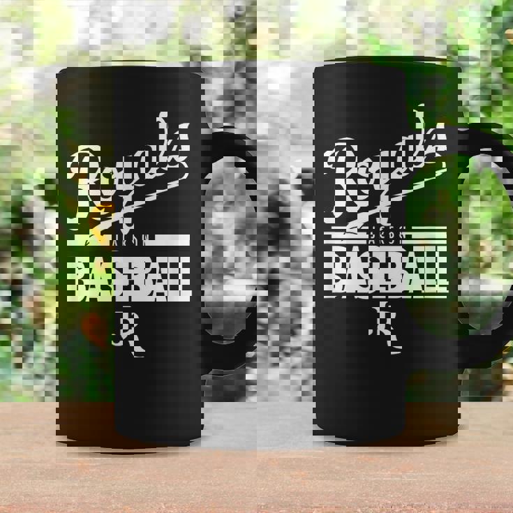 ジャクソン・ロイヤルズベースボールホワイト コーヒーマグ ギフトのアイデア