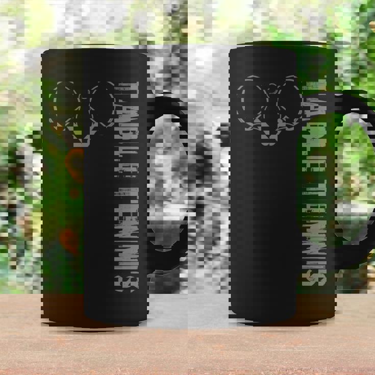 スポーツ 卓球 長袖tシャツ コーヒーマグ ギフトのアイデア