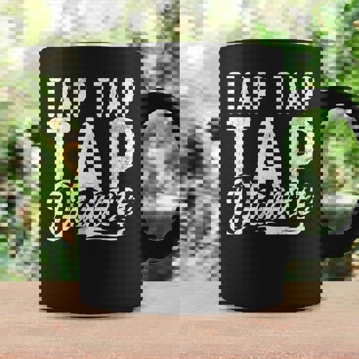 タップタップタップダンス 長袖tシャツ コーヒーマグ ギフトのアイデア