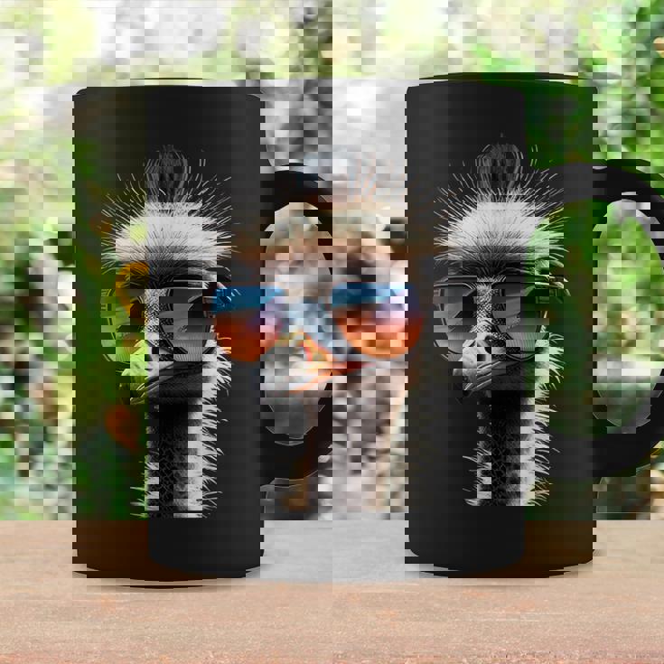 ダチョウ 鳥 エミュー ラタイト 私はダチョウが大好きです 疑惑のダチョウ コーヒーマグ ギフトのアイデア