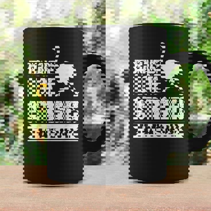 ダチョウが大好きだからだからダチョウ コーヒーマグ ギフトのアイデア