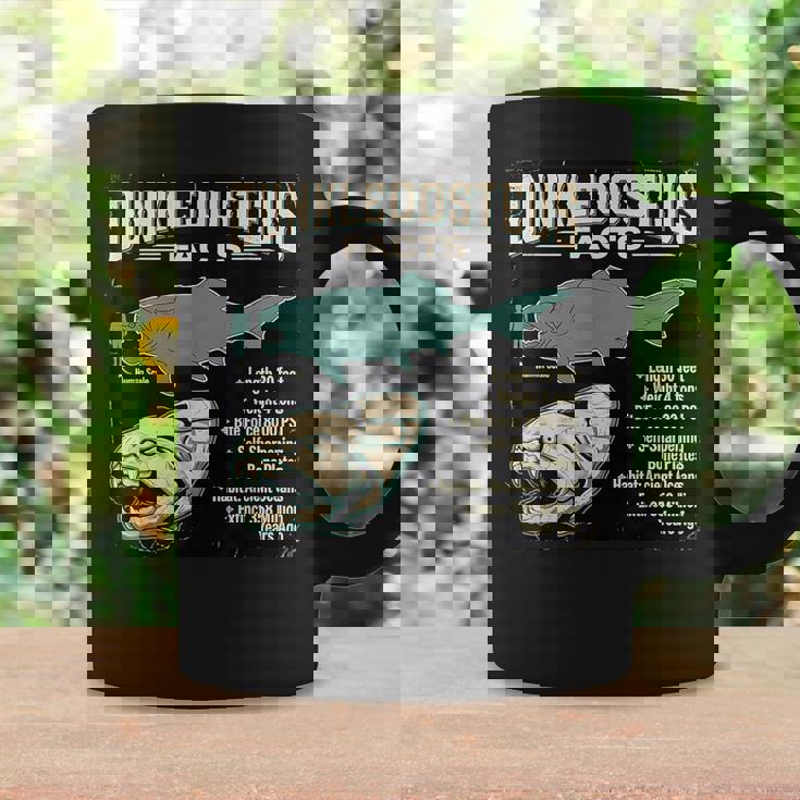 ダンクルオステウス Dunkleosteus Facts 古代魚 恐竜 海洋 生物 学習 図解 コーヒーマグ ギフトのアイデア