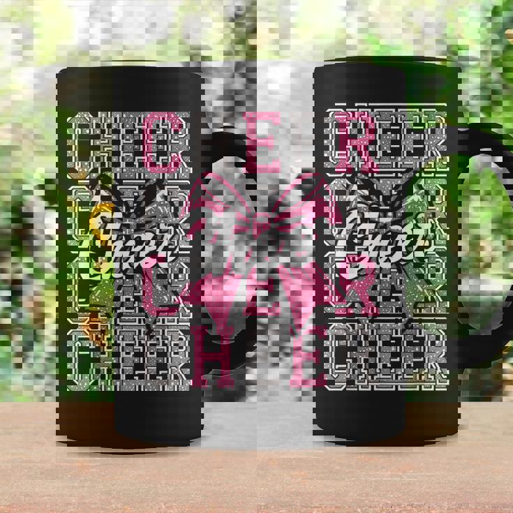 チア コケット 弓 チアリーダー チアリーダー チアガール キッズ コーヒーマグ ギフトのアイデア