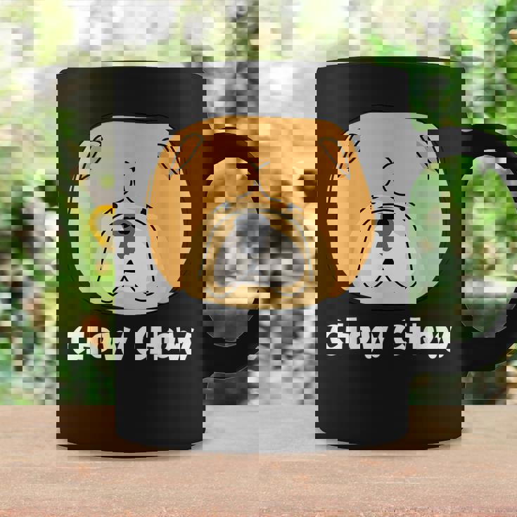 チャウチャウ 脂肪と可愛い ドッグブリード ふわふわチャウチャウ コーヒーマグ ギフトのアイデア