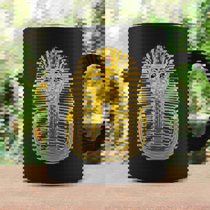 ツタンカーメン エジプトのファラオ王 ツタンカーメン 長袖tシャツ コーヒーマグ ギフトのアイデア