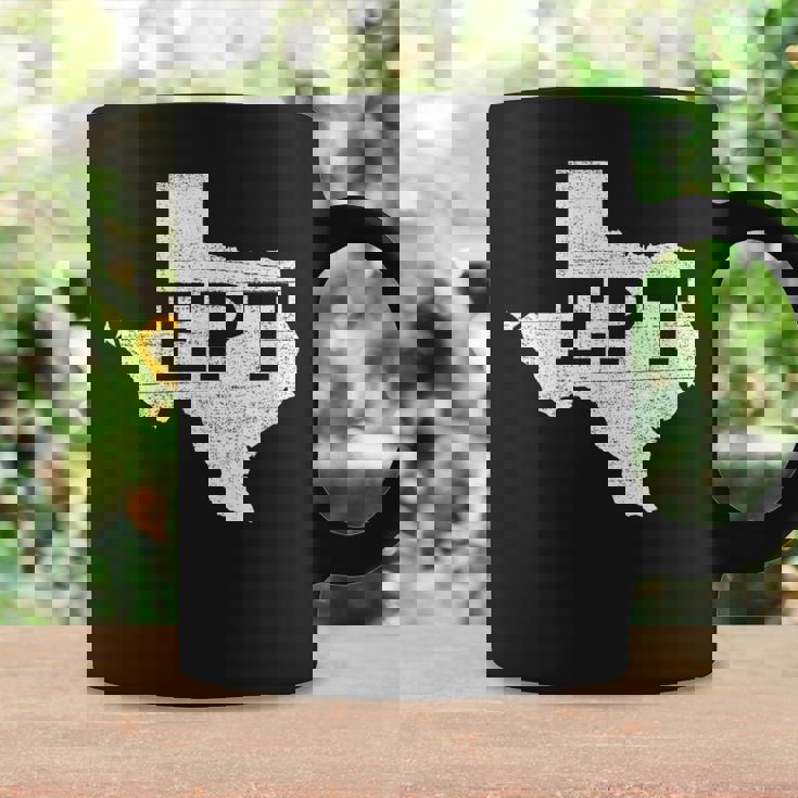 テキサスシルエットのept El Paso Txデザイン。 コーヒーマグ ギフトのアイデア