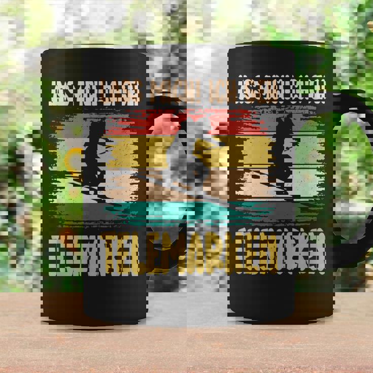 テレマーク Lass Mich Ich Geh Telemarken スキー コーヒーマグ ギフトのアイデア