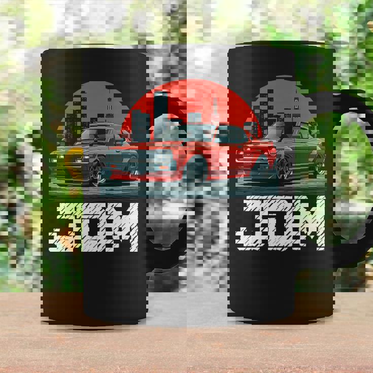 ディストレス Jdm レジェンド ドリフト レース レッドカー 東京スカイライン ギフト 長袖tシャツ コーヒーマグ ギフトのアイデア