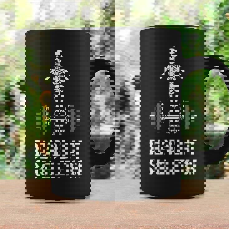 デッドリフトスケルトン-面白いジム コーヒーマグ ギフトのアイデア