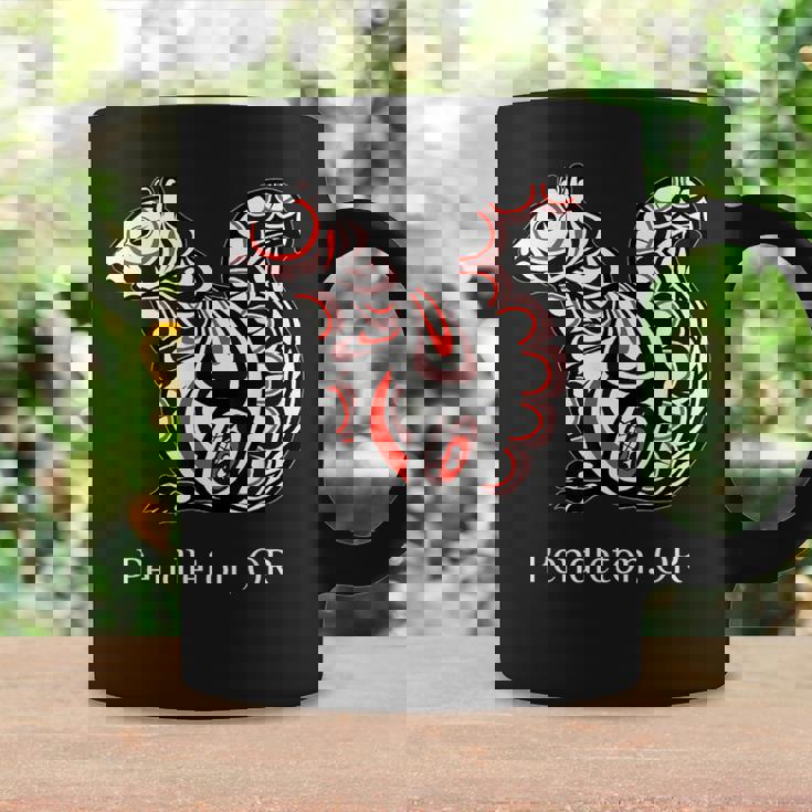 トライバル リス ペンドルトン オレゴン Pnw ネイティブアメリカン コーヒーマグ ギフトのアイデア