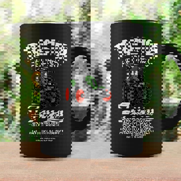 トラクター、トラクター、トラクター、農業 コーヒーマグ ギフトのアイデア