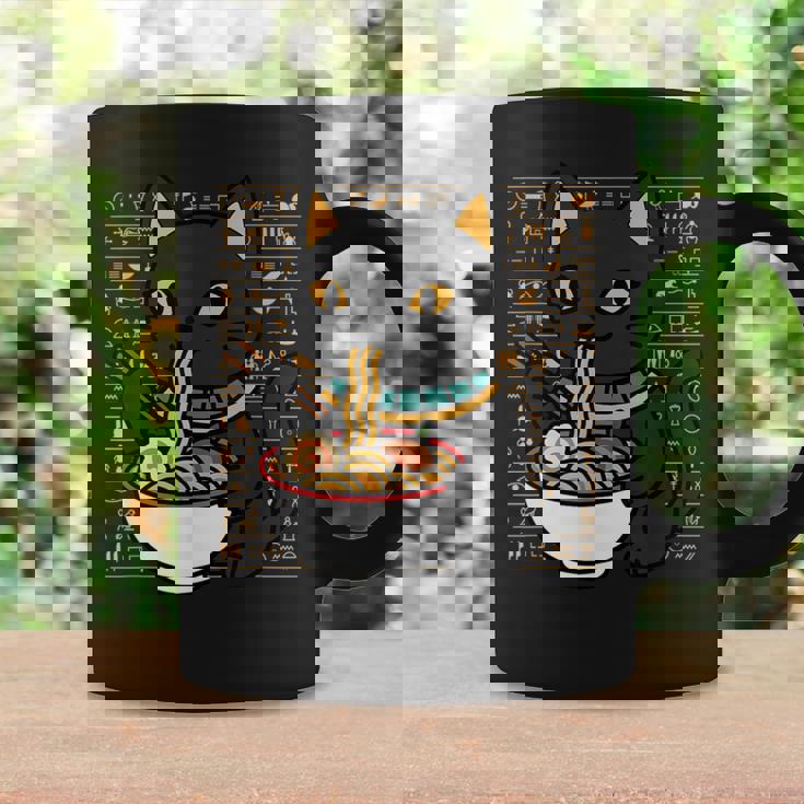 バストキャット ラーメン エジプト エジプト神話 女神バステット コーヒーマグ ギフトのアイデア