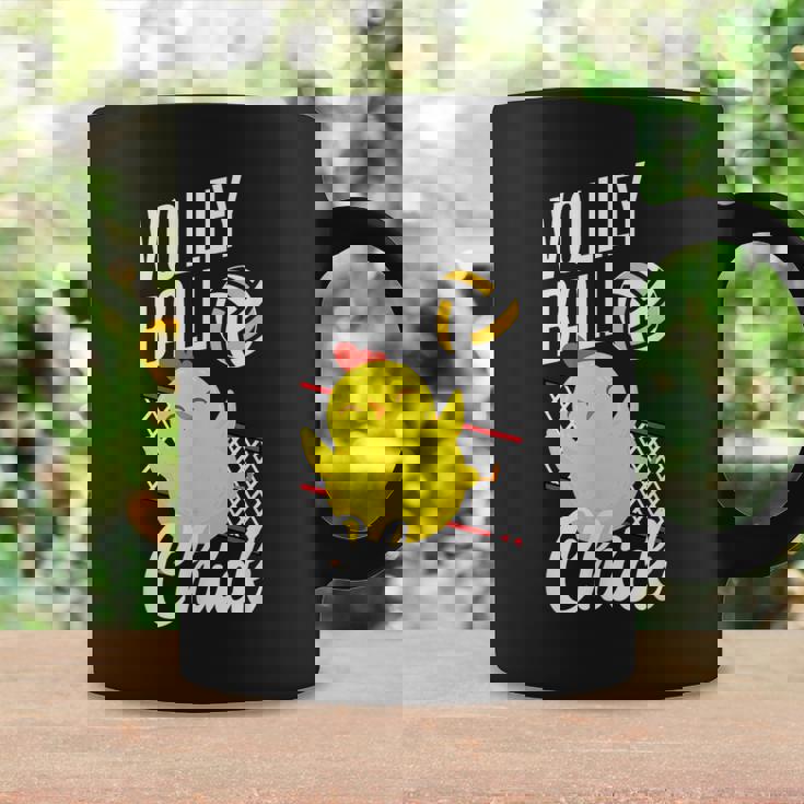 バレーボール ひよこ おもしろバレーボール コーヒーマグ ギフトのアイデア