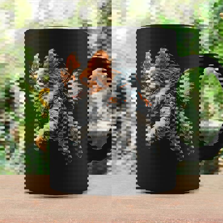 パピヨン 犬 モチーフ ペット イラスト パピヨン コーヒーマグ ギフトのアイデア