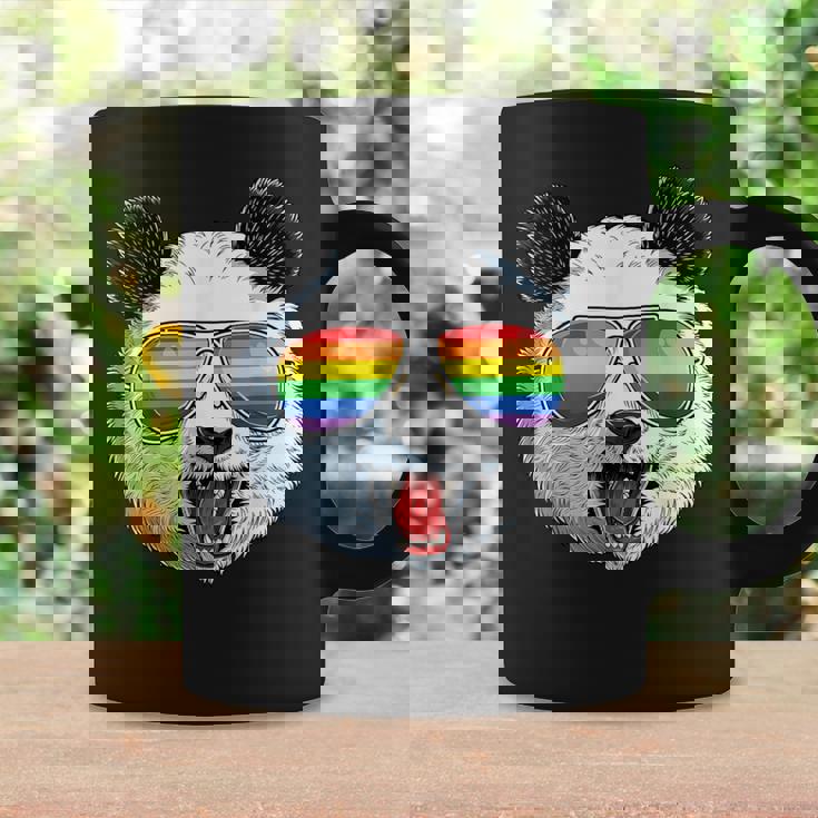 パンダ ゲイプライド Lgbt レインボーフラッグ サングラス Lgbtqギフト コーヒーマグ ギフトのアイデア
