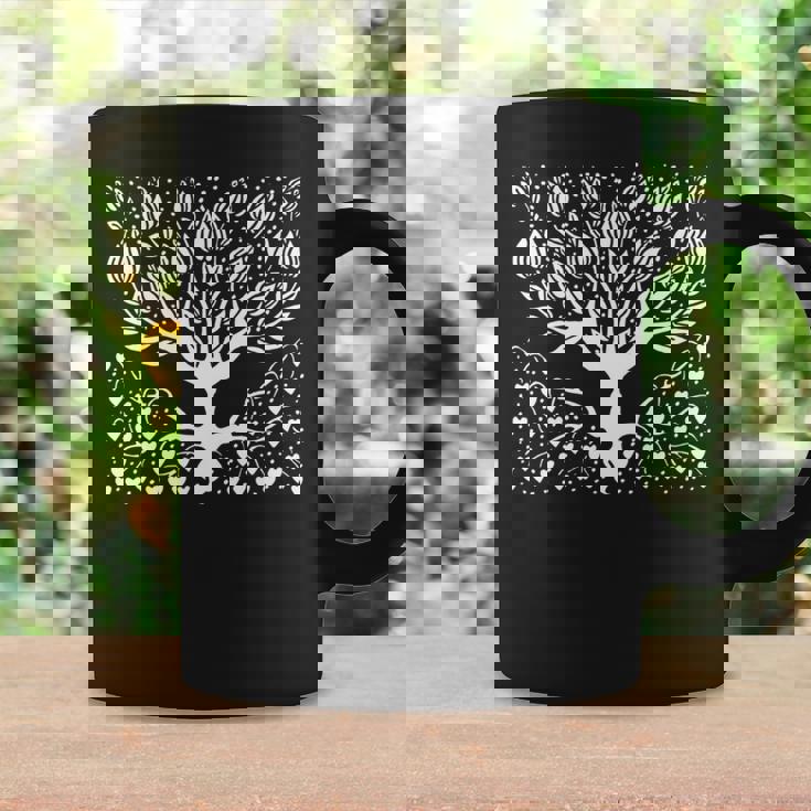 ビアズリーオーブリー作 マグノリアツリー 1895 長袖tシャツ コーヒーマグ ギフトのアイデア