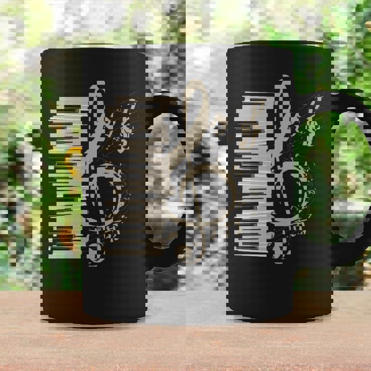 ピアノ音部記号 音楽ギフト ト音記号 ピアノ 長袖tシャツ コーヒーマグ ギフトのアイデア