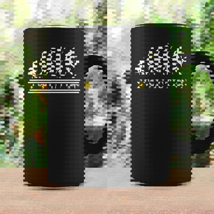 ピックルボール愛好家、面白い進化ピックルボール コーヒーマグ ギフトのアイデア