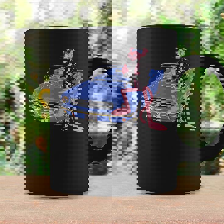 ピンクパンサー ヴィンテージ 1964 コンバーチブル 車 クール キャット コーヒーマグ ギフトのアイデア