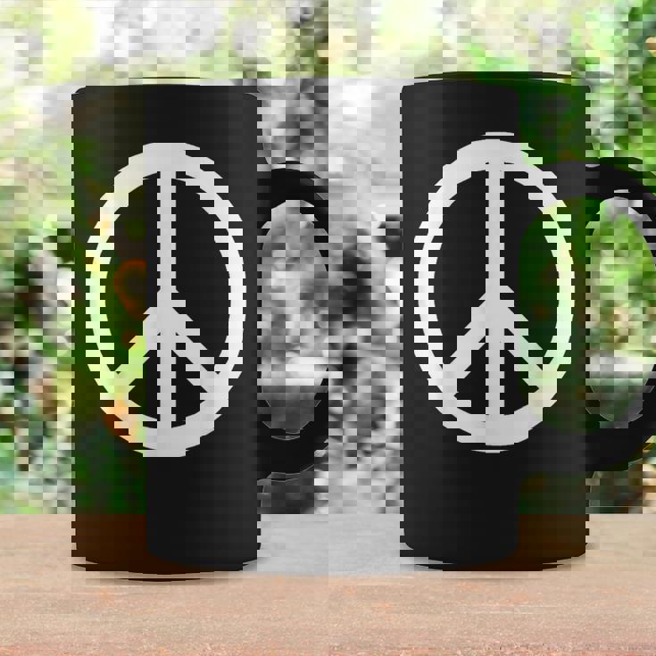ピースサイン ピースサイン ピースサイン Peace コーヒーマグ ギフトのアイデア