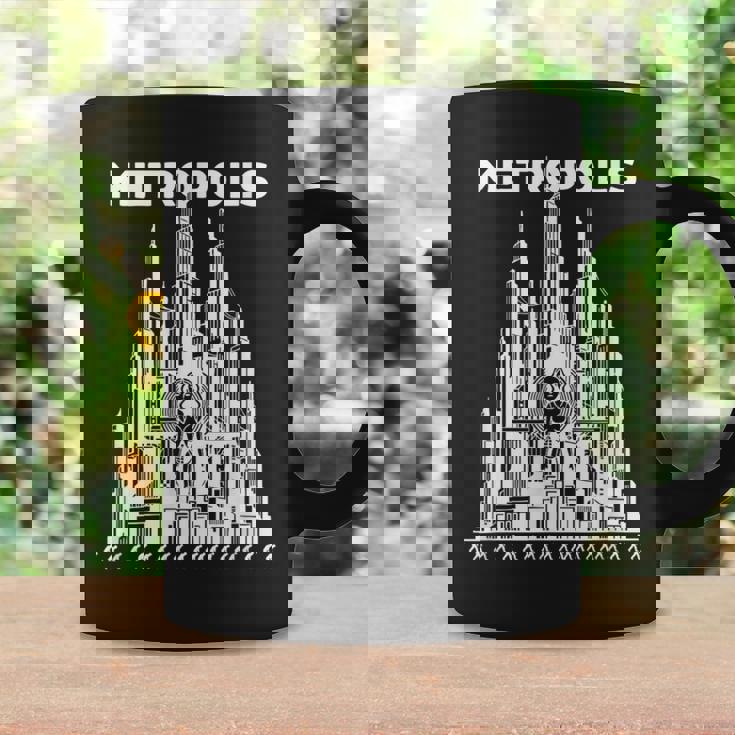 フリッツ・ラングのメトロポリス サイレントsfクラシック コーヒーマグ ギフトのアイデア