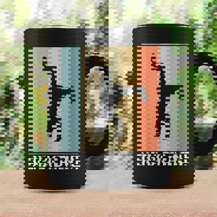 ブレイクダンス I レトロ I ダンサー ヒップホップダンス ブレイクダンス コーヒーマグ ギフトのアイデア