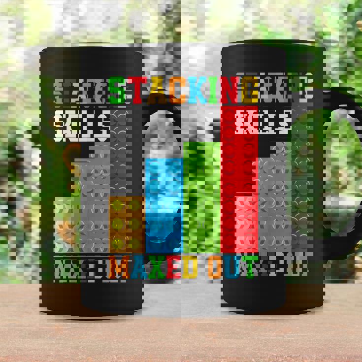 ブロックブロック-積み重ねスキルの最大化 コーヒーマグ ギフトのアイデア