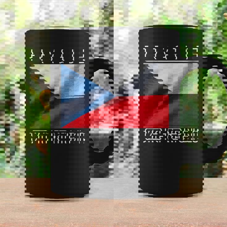 プラハtシャツ 素敵なチェコ共和国の国旗 お土産 コーヒーマグ ギフトのアイデア