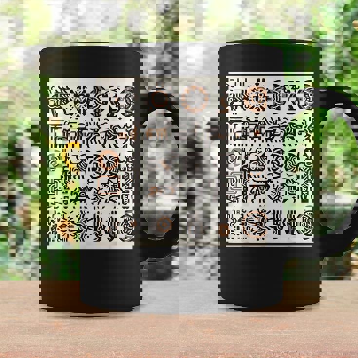 ペトログリフロックの彫刻ネイティブアメリカン コーヒーマグ ギフトのアイデア