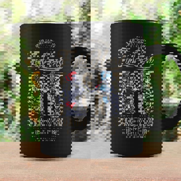 メンズ ボクシング ボクサー レトロ ビンテージ コーヒーマグ ギフトのアイデア