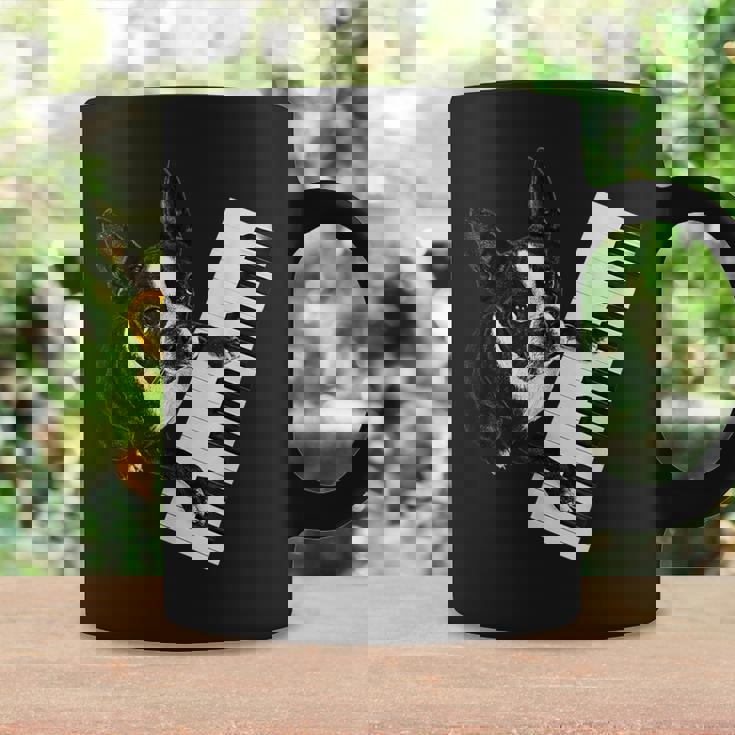 ボストンテリア ピアノ ピアニスト 犬好き コーヒーマグ ギフトのアイデア