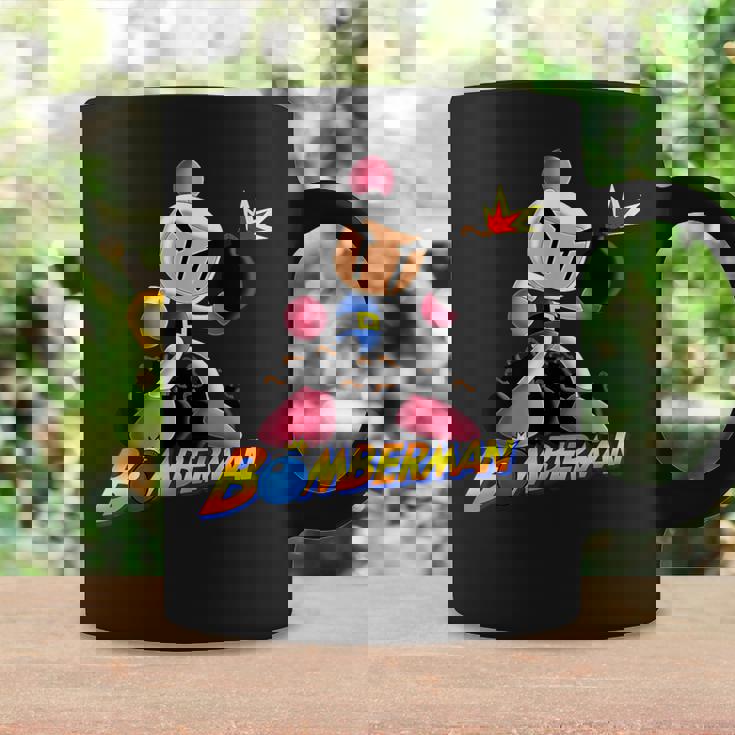 ボンバーマン 爆撃 爆破 レトロ ゲーマー ノスタルジア クラシック コーヒーマグ ギフトのアイデア