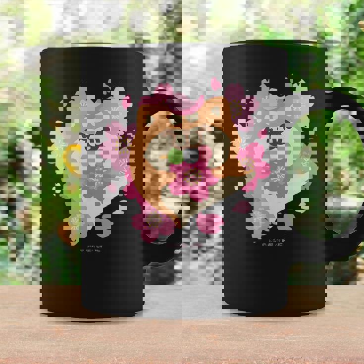 ボンレス犬とボンレス猫 桜 ボンレス犬 コーヒーマグ ギフトのアイデア