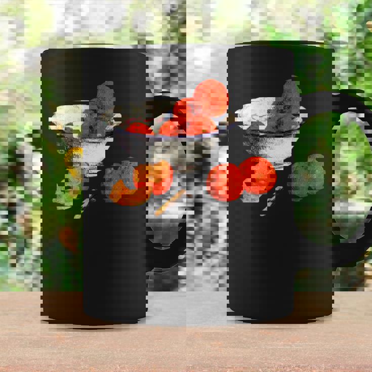 ポール・ゴーギャン 静物画 オレンジデザイン コーヒーマグ ギフトのアイデア