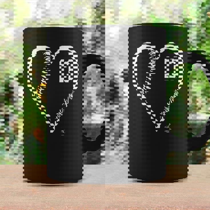 マックスマンシー選手ハート数ゲームデー コーヒーマグ ギフトのアイデア