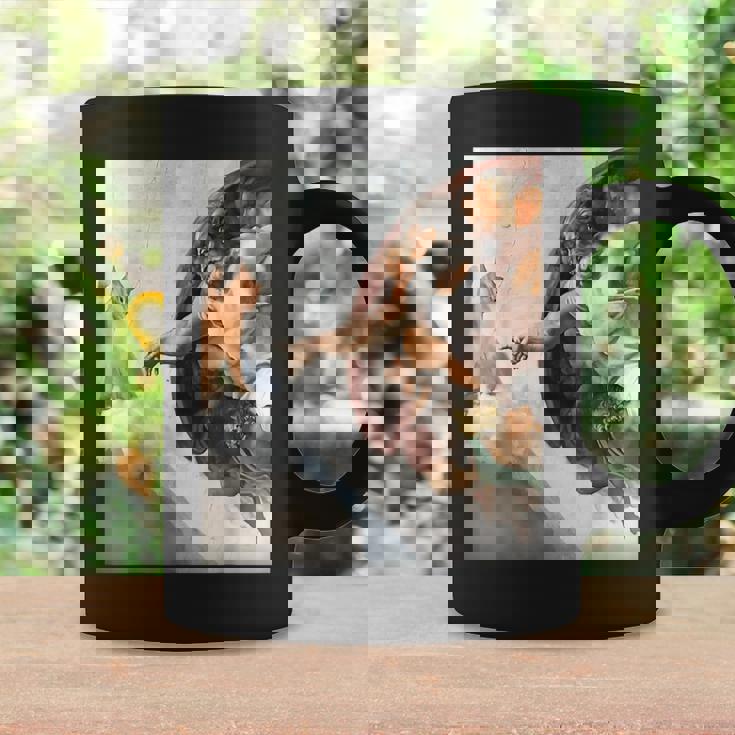 ミケランジェロの愉快な創作猫ミーム。 コーヒーマグ ギフトのアイデア