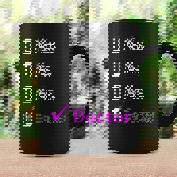ミス・ミセス・ドクター コーヒーマグ ギフトのアイデア