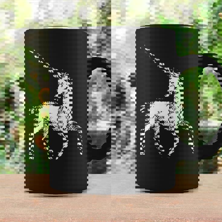 ユニコーン 神話上の生き物 おとぎ話 ファンタジー ヴィンテージ 古い Unicorn Fairy Tale Horse 長袖tシャツ コーヒーマグ ギフトのアイデア