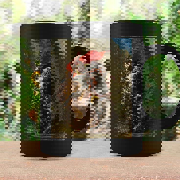 ライオンに襲われたアラブの騎手1850年ウジェーヌ・ドラクロワ コーヒーマグ ギフトのアイデア