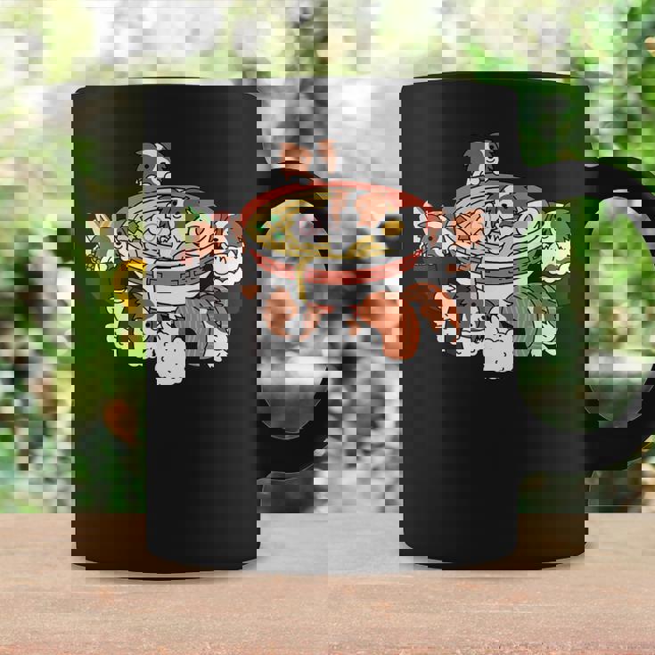 ラーメン寿司パピヨン犬 コーヒーマグ ギフトのアイデア