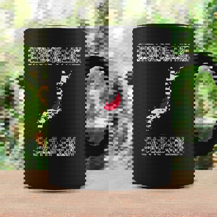 レトロな城崎 日本 アンティーク調 日本 国旗 コーヒーマグ ギフトのアイデア